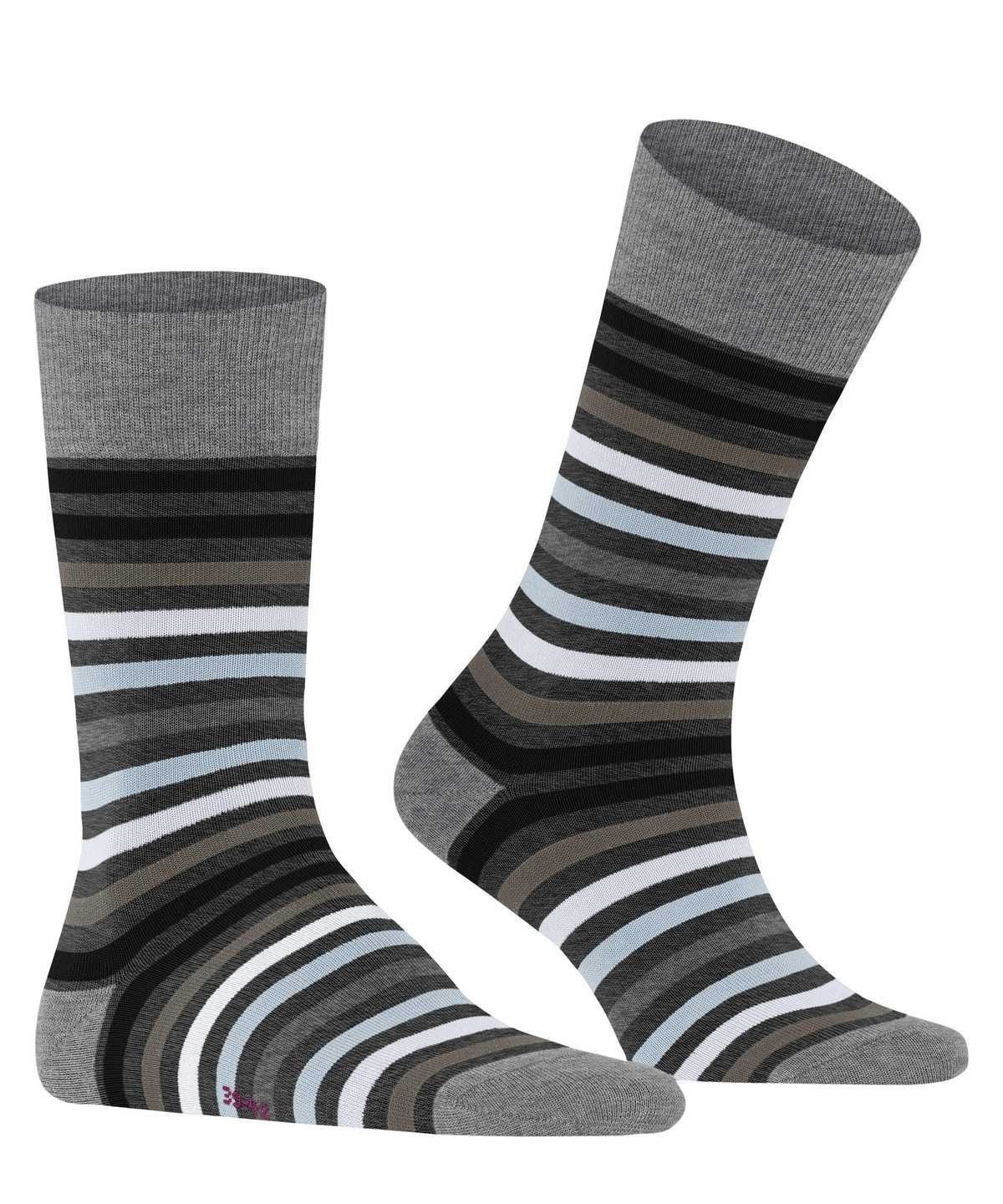 Falke Tinted Stripe Socks Miesten Sukat Harmaat | 18065QBFP