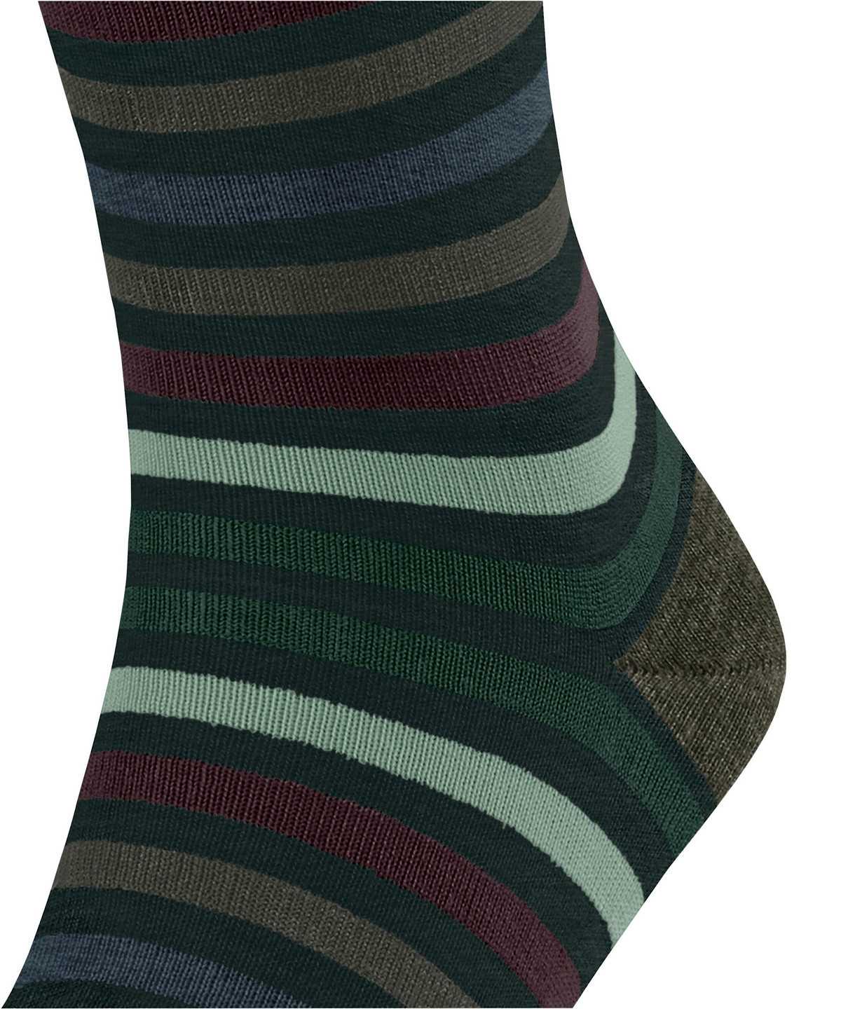 Falke Tinted Stripe Socks Miesten Sukat Vihreä | 19406RTJG