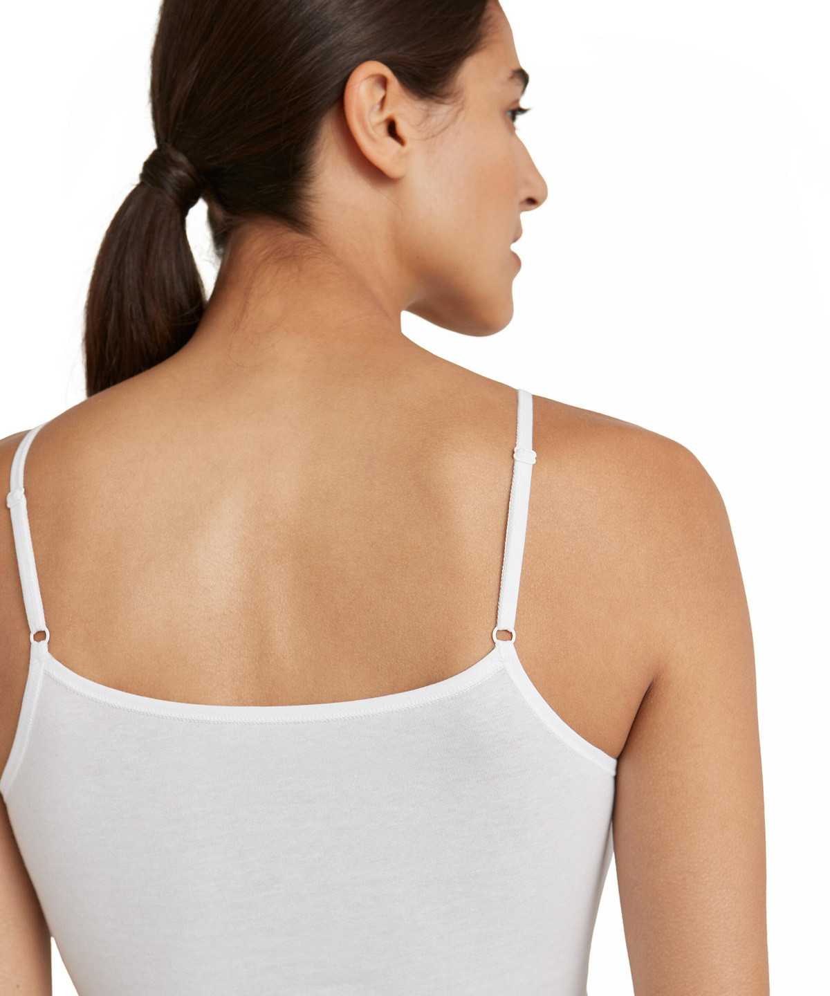 Falke Top Daily Natural Naisten Bras & Tops Valkoinen | 90128ZVJO