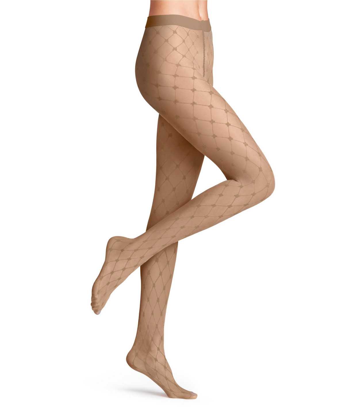 Falke Twisted Story 20 DEN Tights Naisten Tights Beige | 19703ZHWO