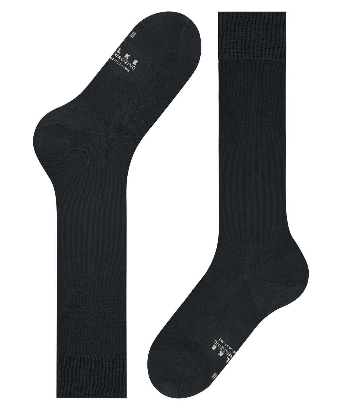 Falke Ultra Energizing Knee-high Socks Miesten Sukat Mustat | 62081ZMBA