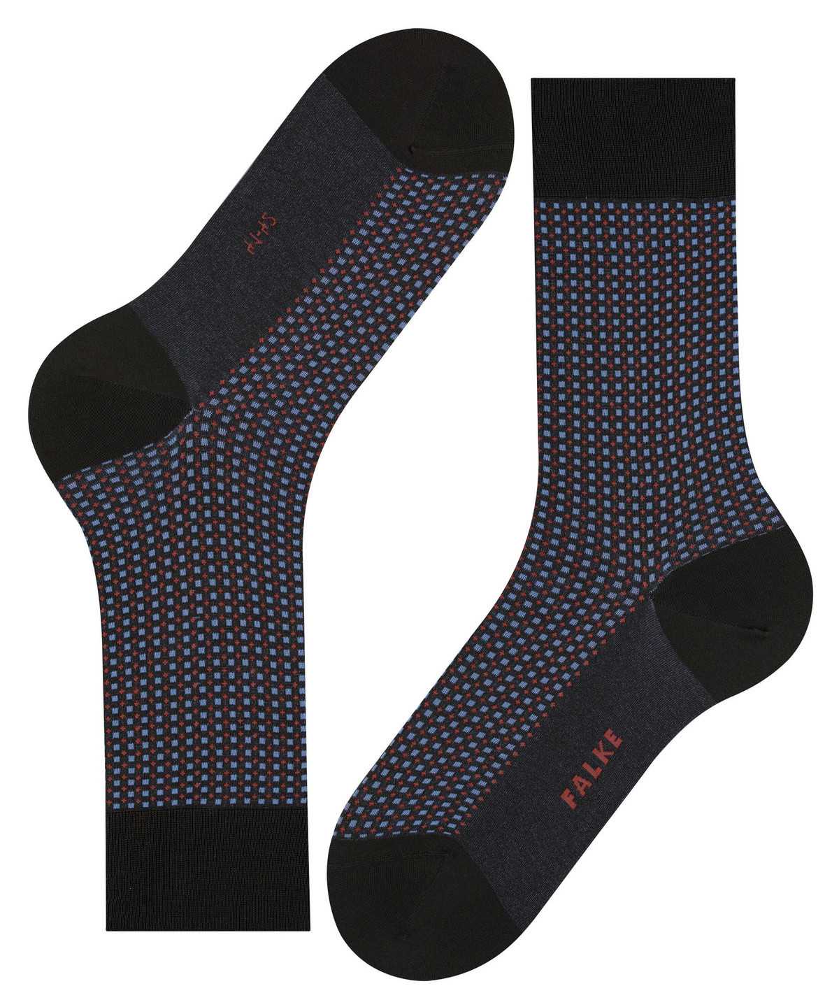 Falke Uptown Tie Socks Miesten Sukat Mustat | 29407TLKH