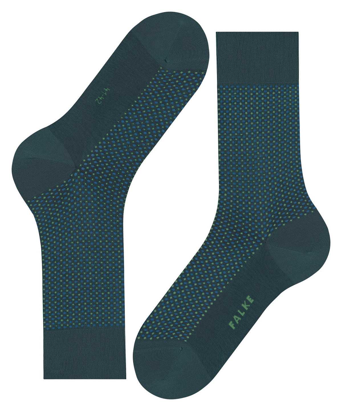 Falke Uptown Tie Socks Miesten Sukat Vihreä | 38071QMKF