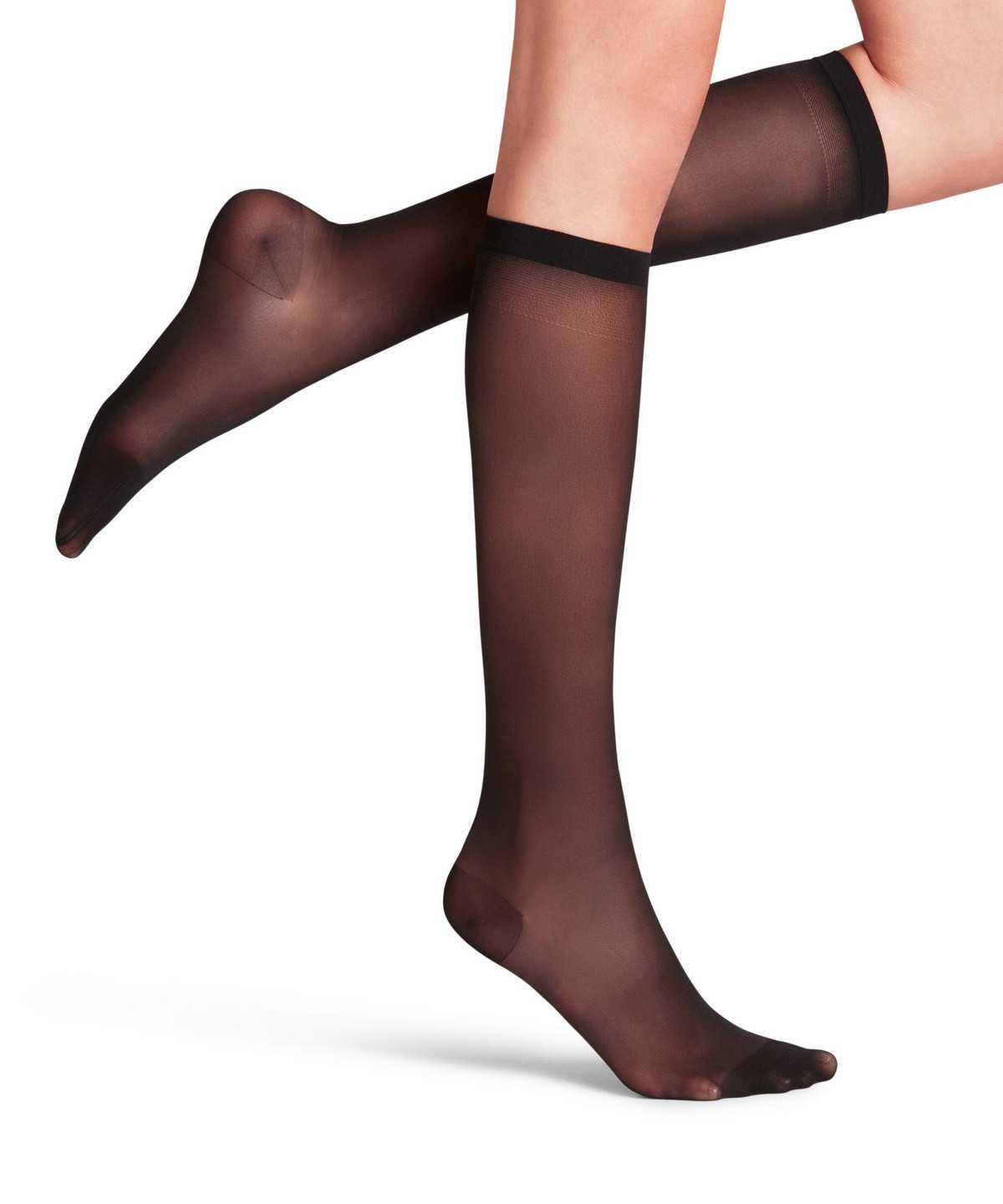 Falke Vitalize 20 DEN Knee-high Socks Naisten Sukat Mustat | 90687QJAK