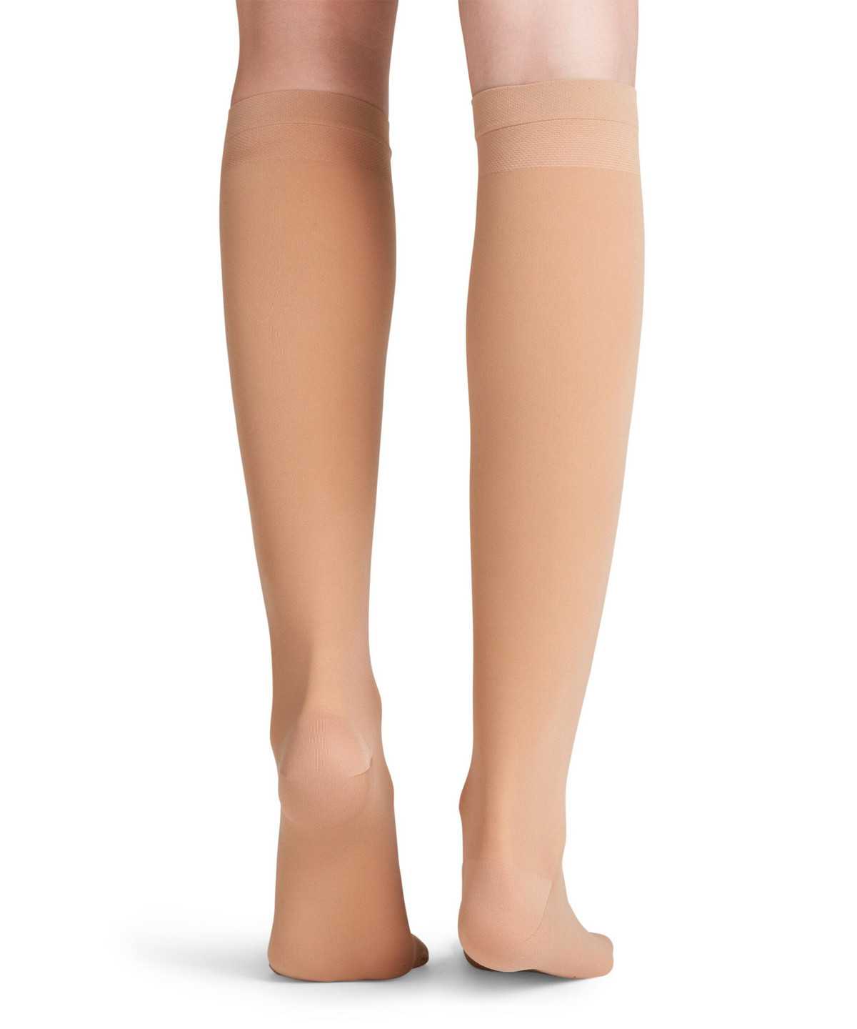 Falke Vitalize 40 DEN Knee-high Socks Naisten Sukat Beige | 56742ETBV