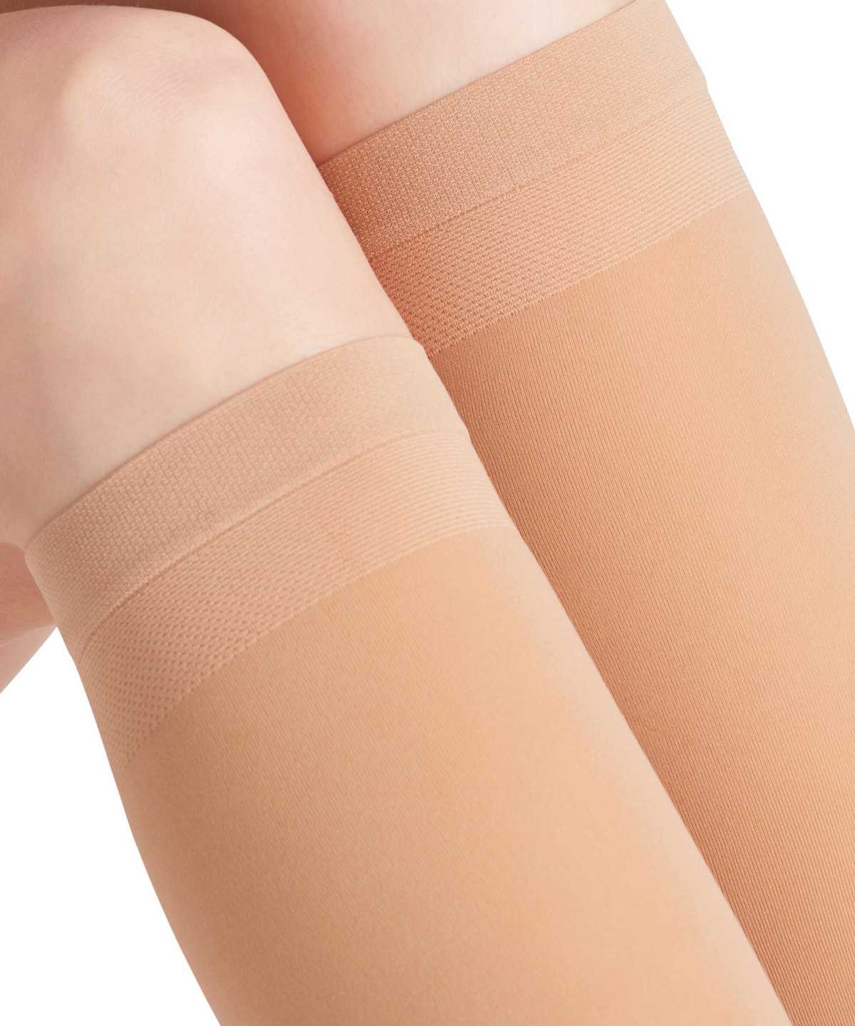 Falke Vitalize 40 DEN Knee-high Socks Naisten Sukat Beige | 56742ETBV