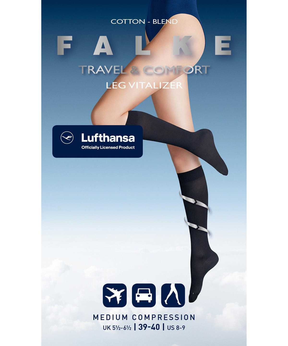 Falke Vitalizer Knee-high Socks Naisten Sukat Valkoinen | 58932FECG